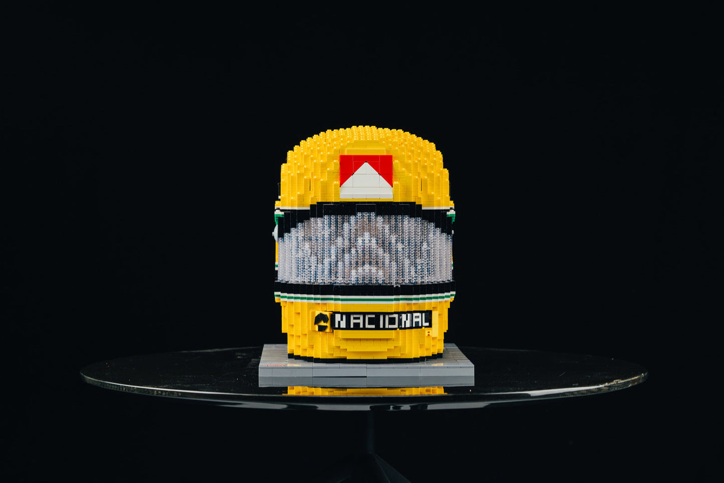 Ayrton Senna Lego Helmet