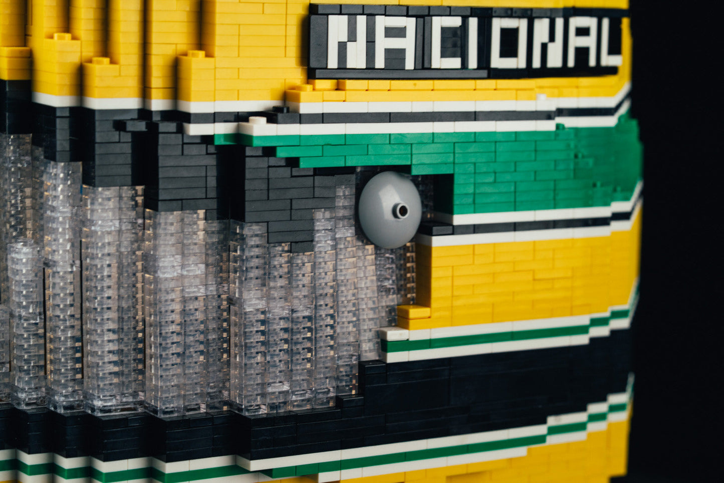 Ayrton Senna Lego Helmet