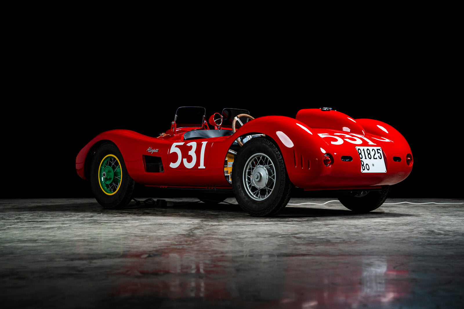 Ferrari 335 S 1:2 scale model - Mille Miglia 1957