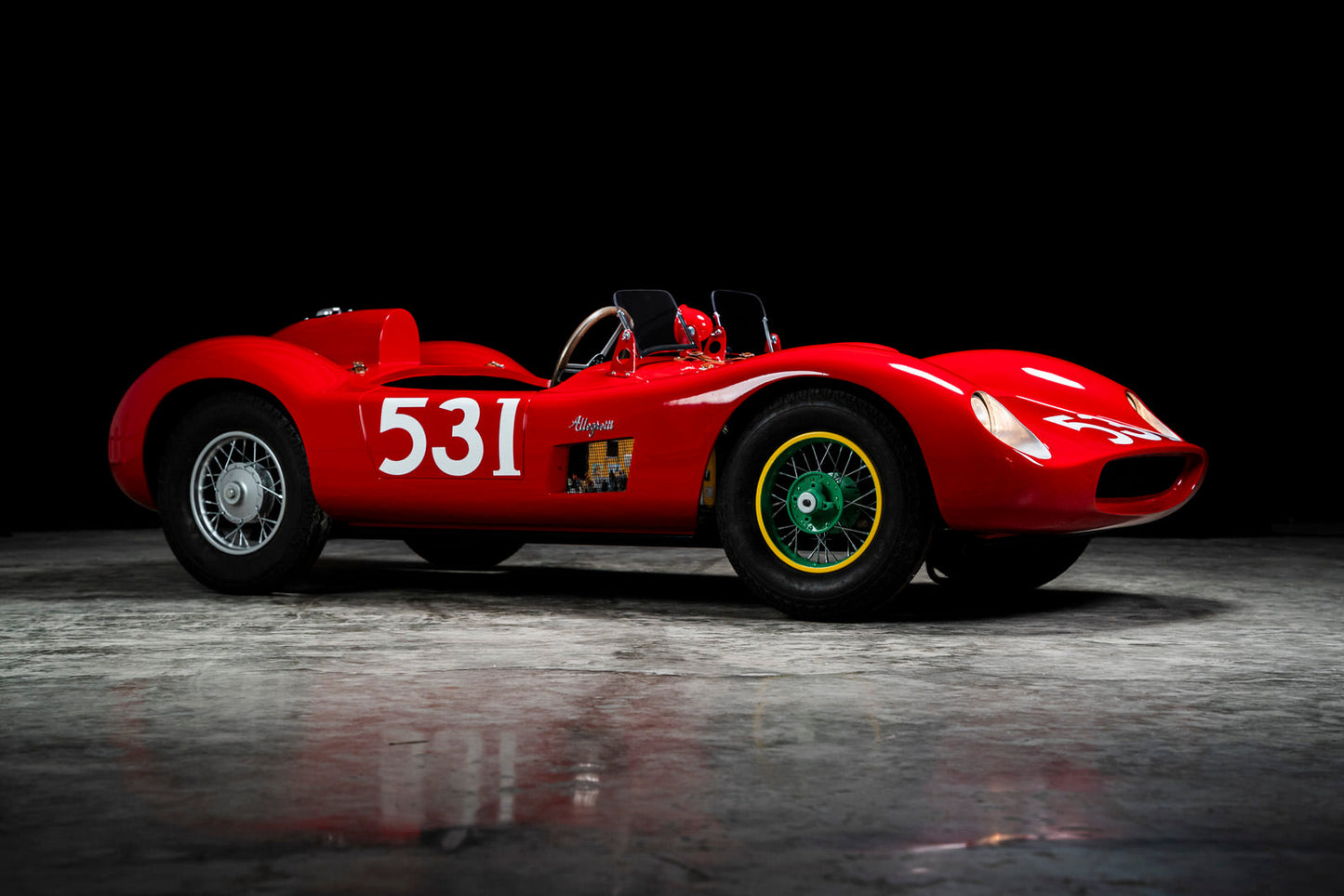 Ferrari 335 S 1:2 scale model - Mille Miglia 1957