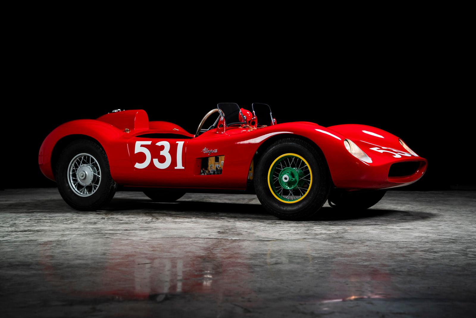 Ferrari 335 S 1:2 scale model - Mille Miglia 1957