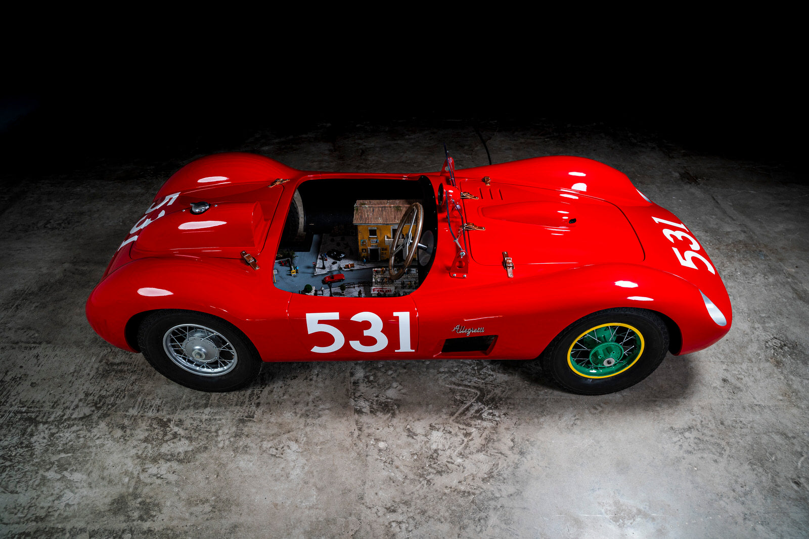 Ferrari 335 S 1:2 scale model - Mille Miglia 1957