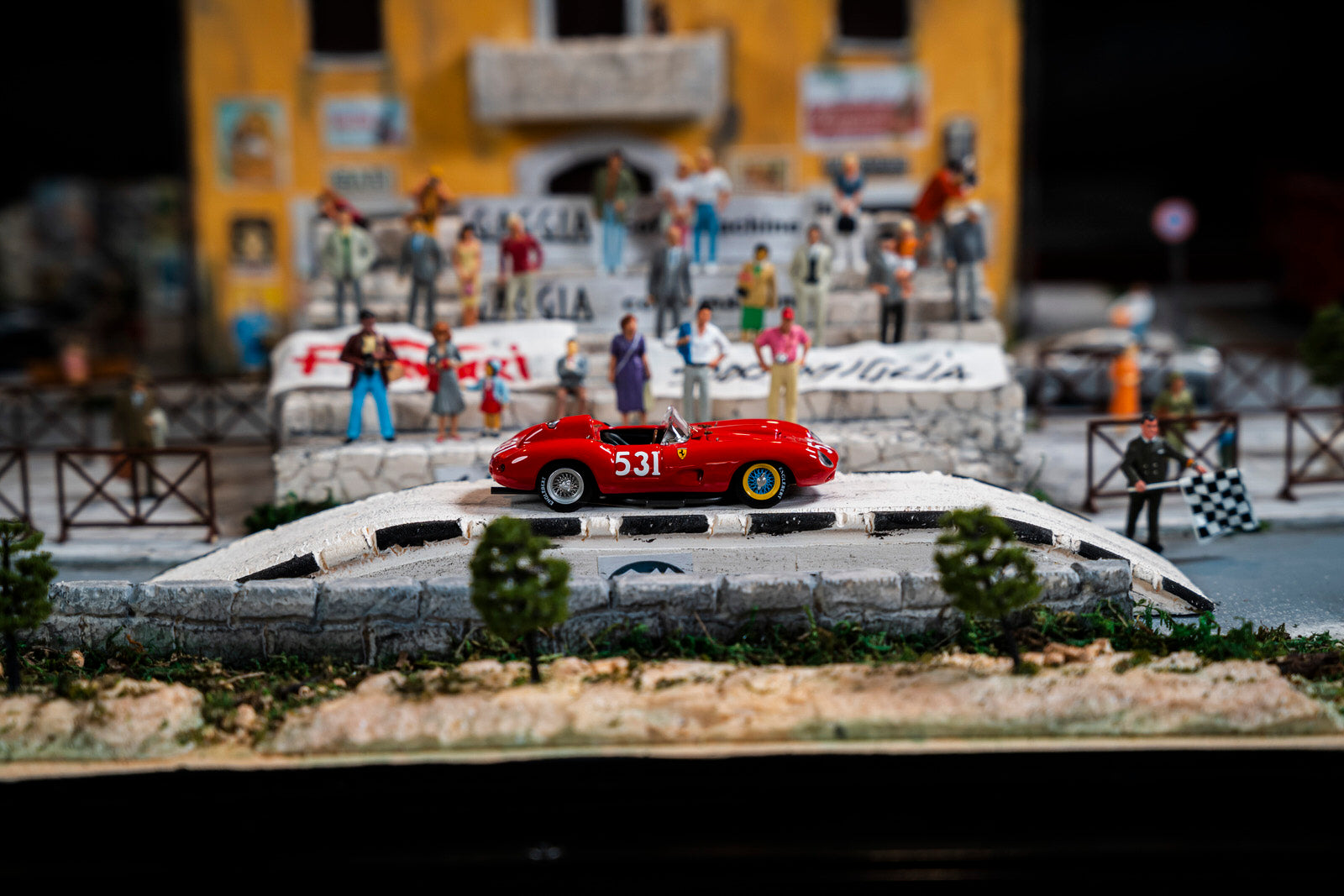 Ferrari 335 S 1:2 scale model - Mille Miglia 1957