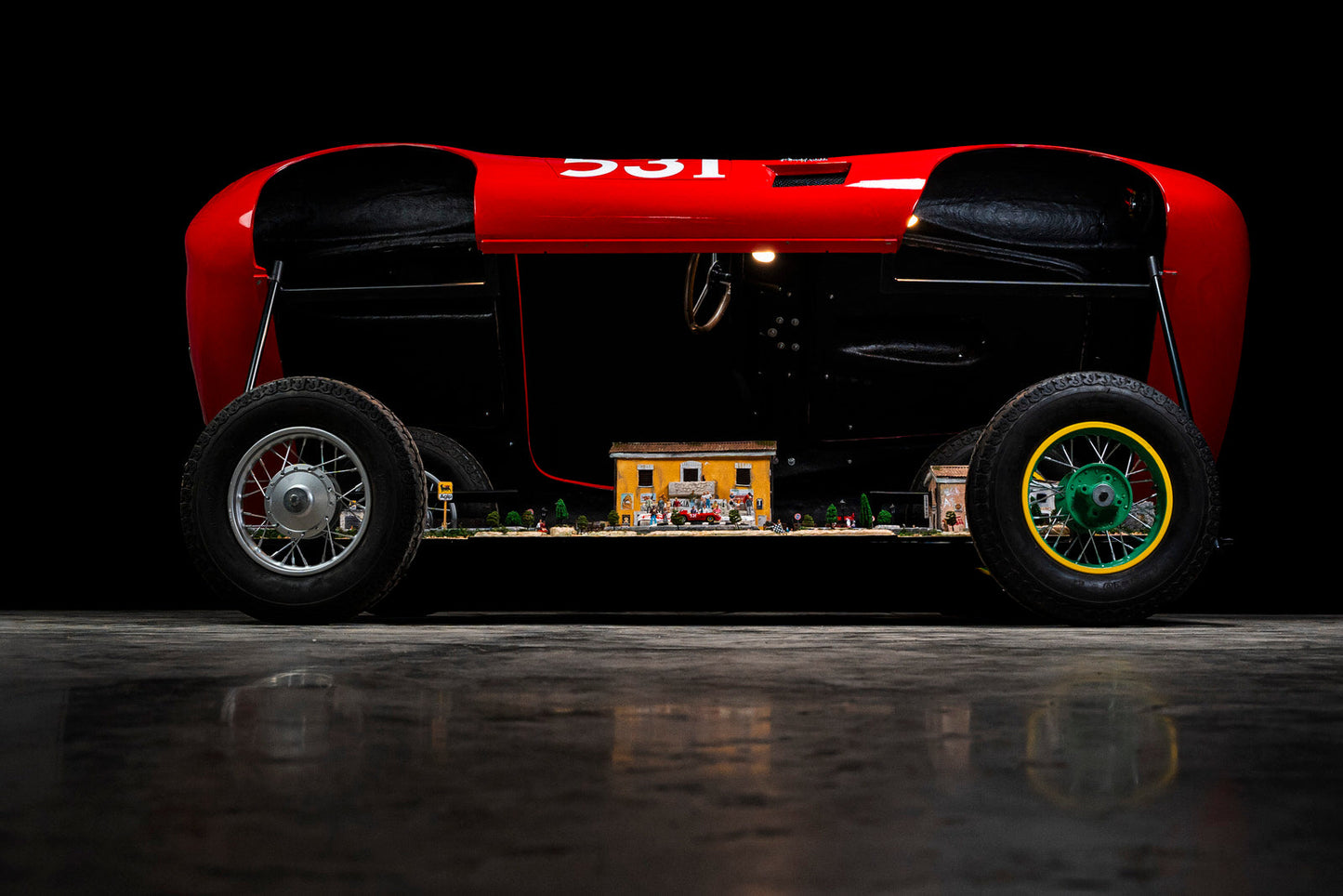 Ferrari 335 S 1:2 scale model - Mille Miglia 1957