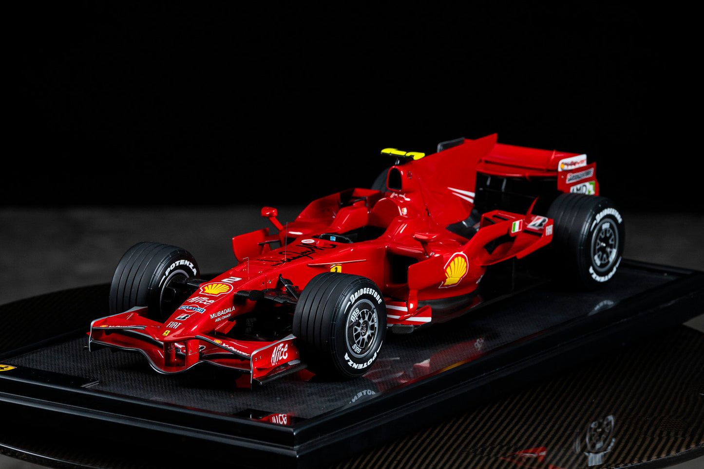 Ferrari F2008 Amalgam Signed model
