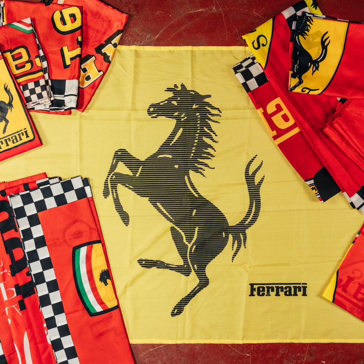 Ferrari flag collection - Historical F1