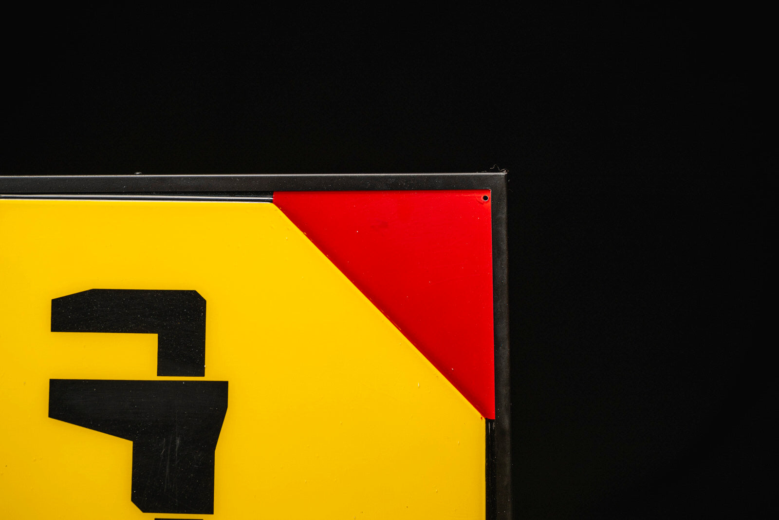 Rare Ferrari Service Sign 1970