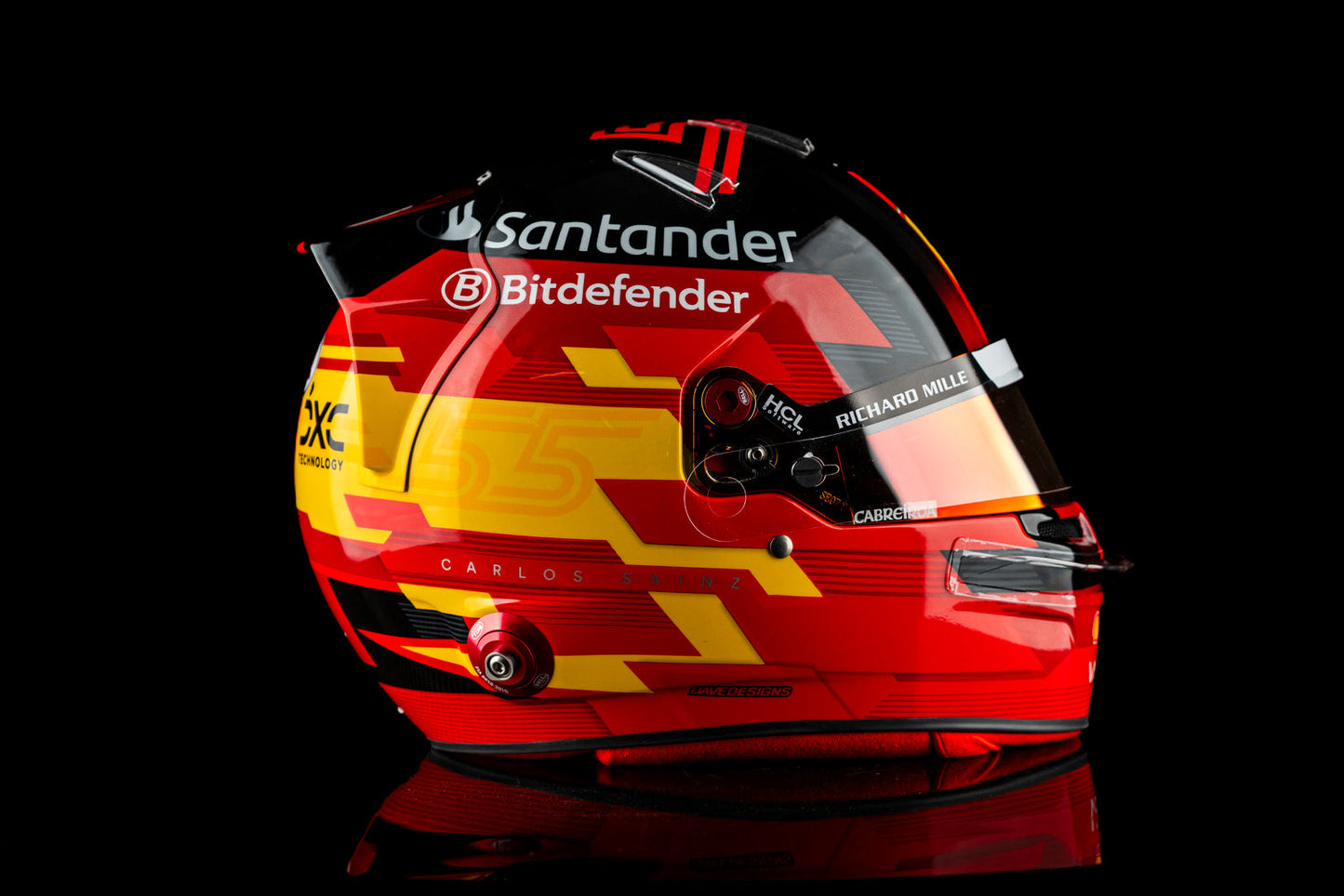 Carlos Sainz 2024 Helmet