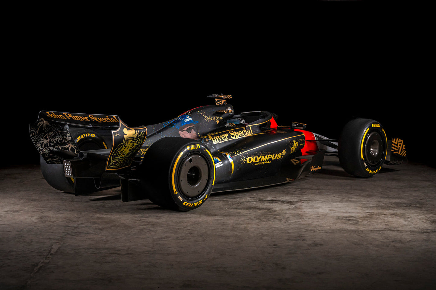 Ayrton Senna Art Showcar