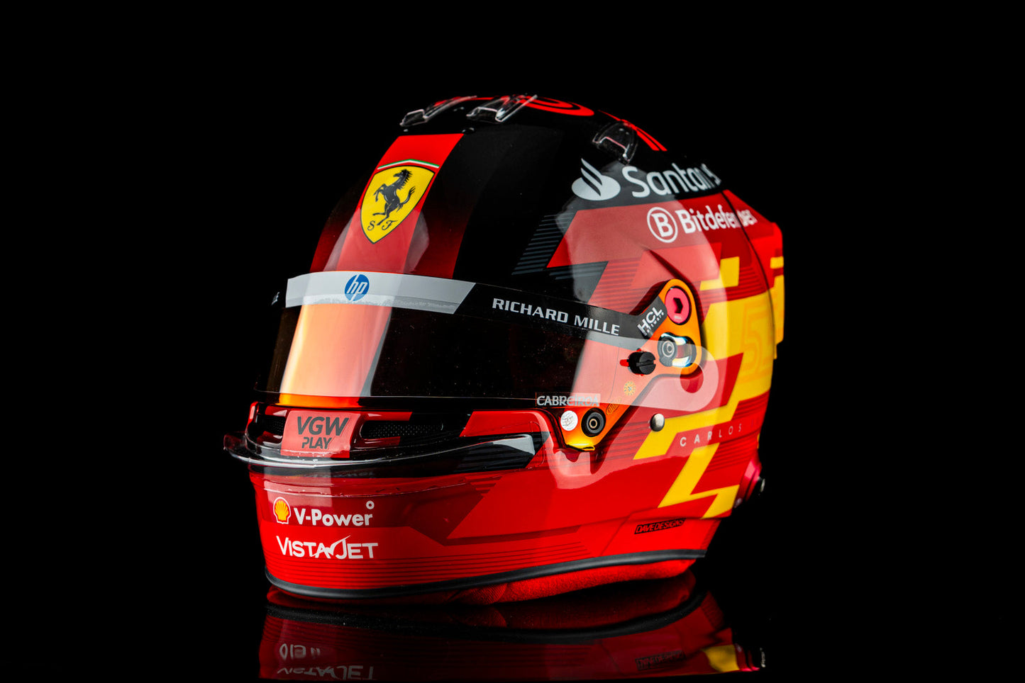 Carlos Sainz 2024 Helmet