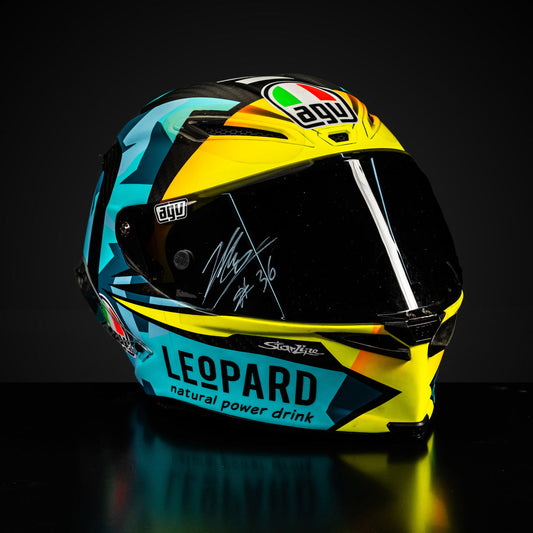 Joan Mir 2017 World Championship Signed helmet