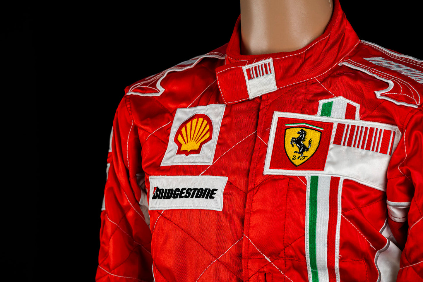 Ferrari race suit worn by Kimi Räikkönen, 2007