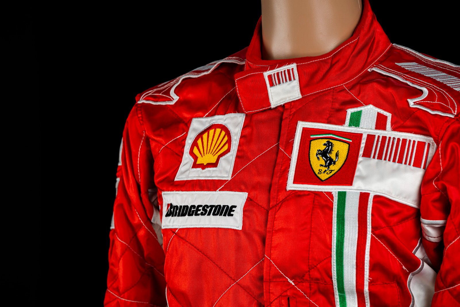 Ferrari race suit worn by Kimi Räikkönen, 2007