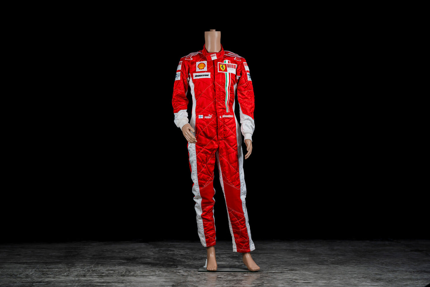 Kimi Räikkönen's Ferrari race suit