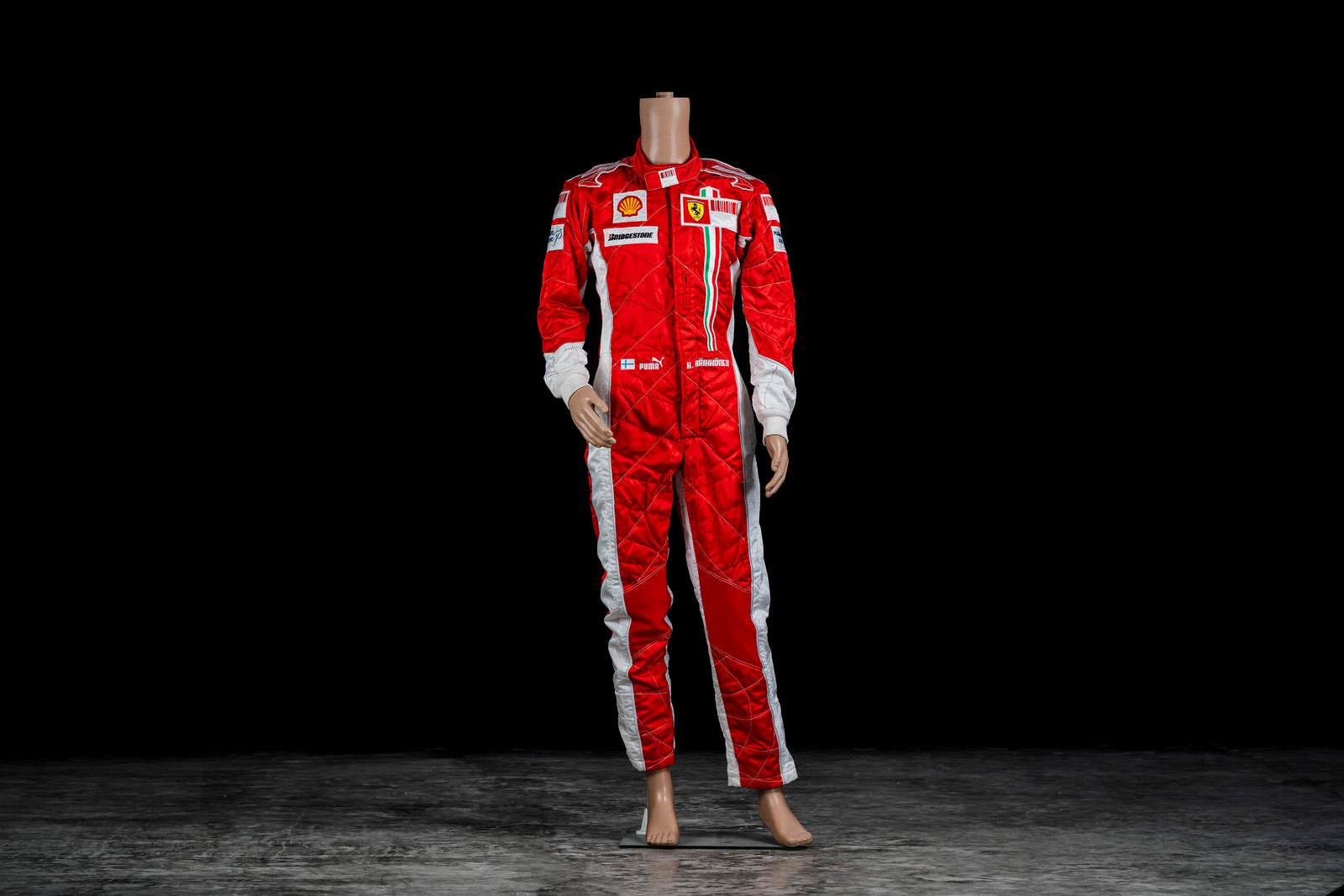 Kimi Räikkönen's Ferrari race suit