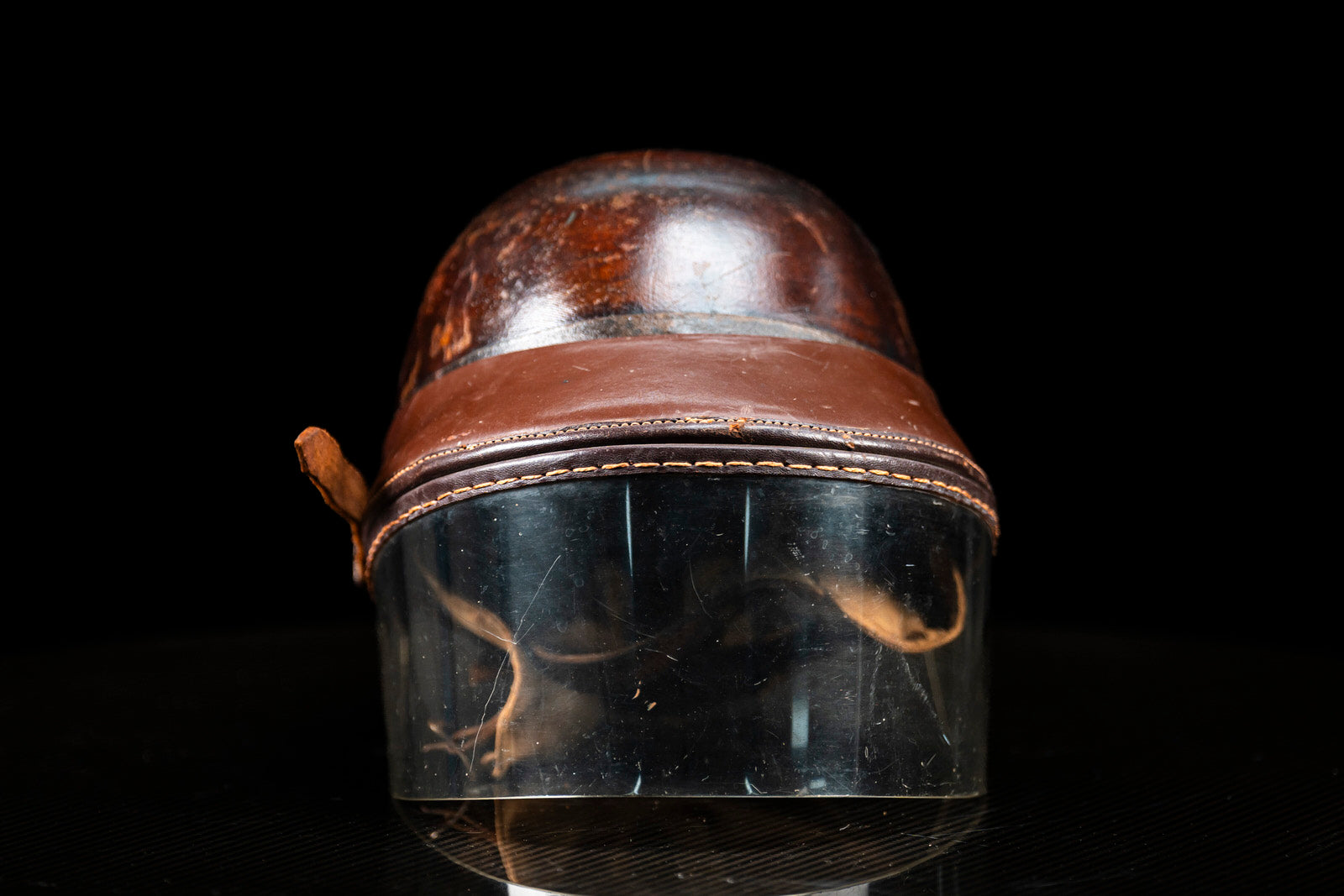 Phil Hill helmet Le Mans. / Casco Phil Hill Le Mans