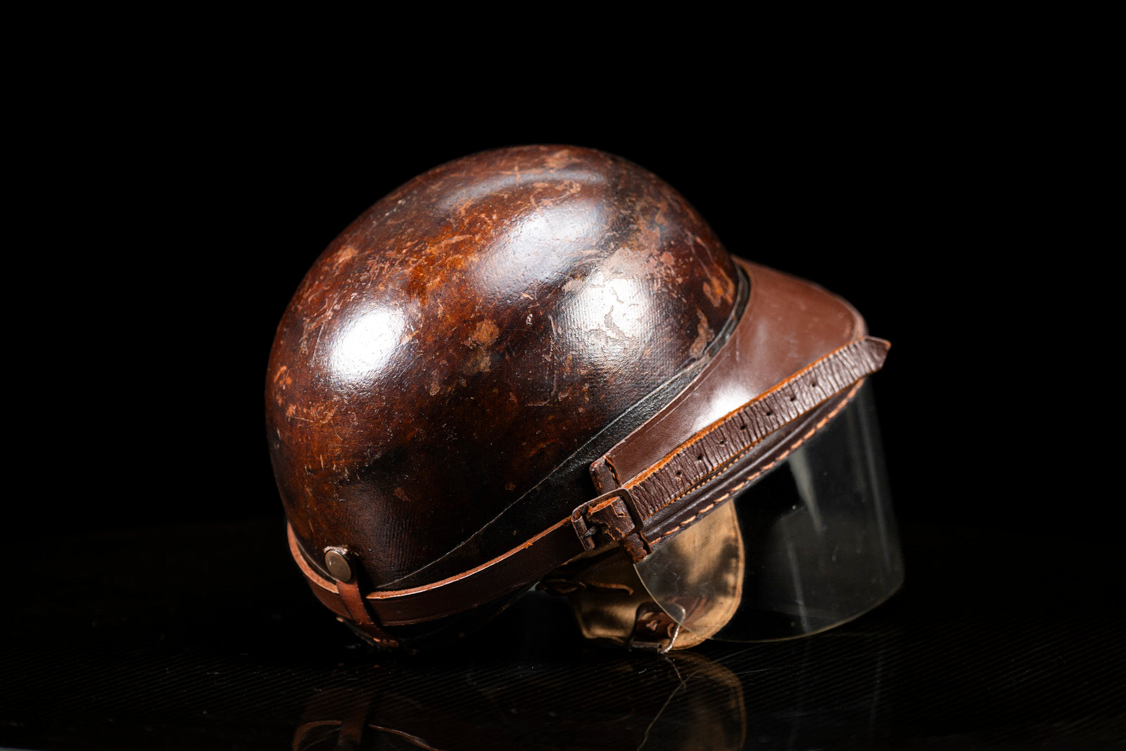 Phil Hill championship helmet F1 1958. / Casco campionato F1 1958 Phil Hill