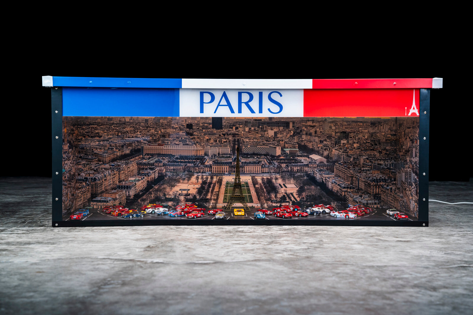 Paris Ferrari GT models in 1:43 scale by Halmo