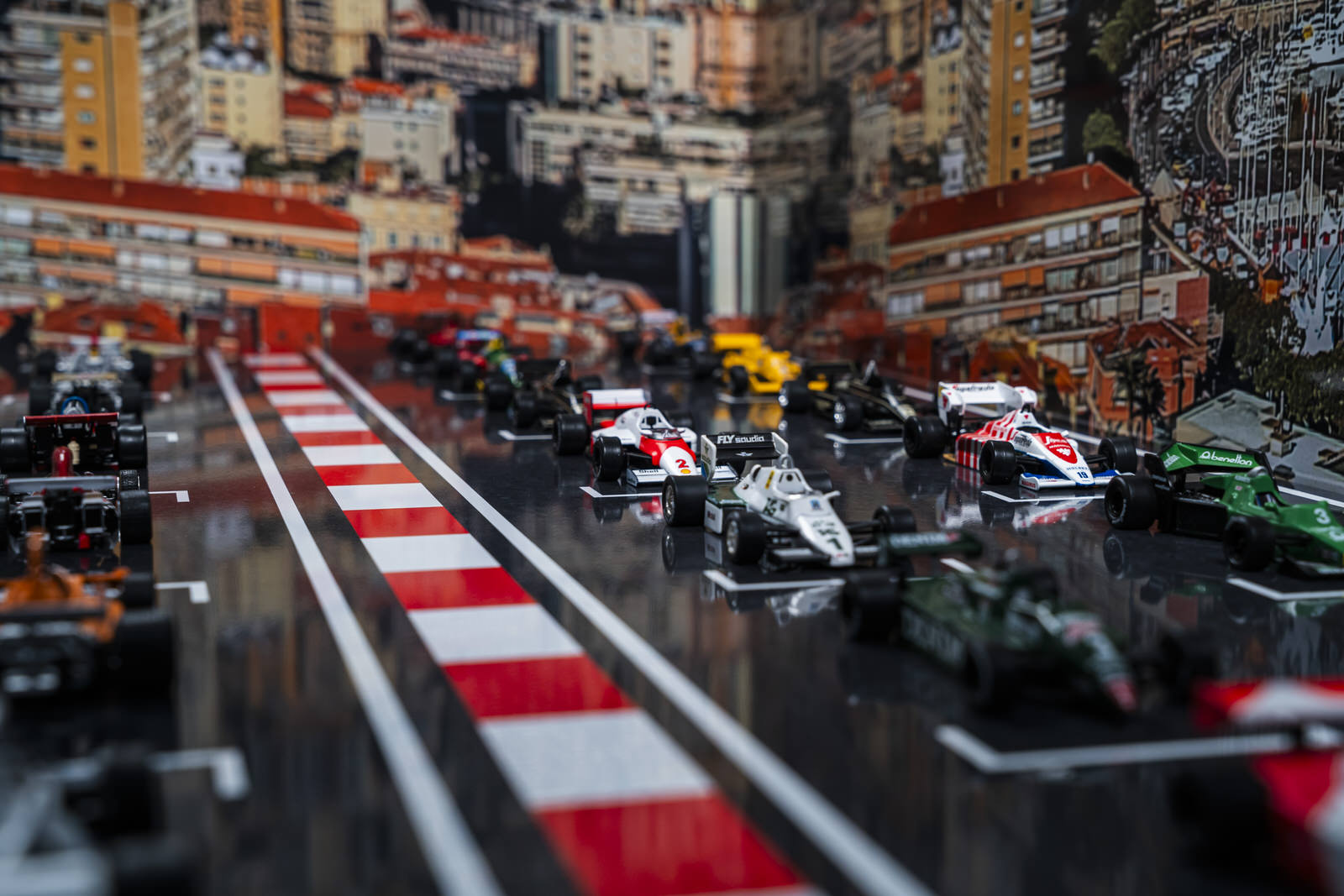 Monaco Formula 1 models in 1:43 scale by Halmo