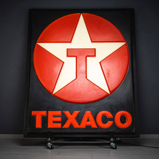 Vintage Texaco illuminated sign