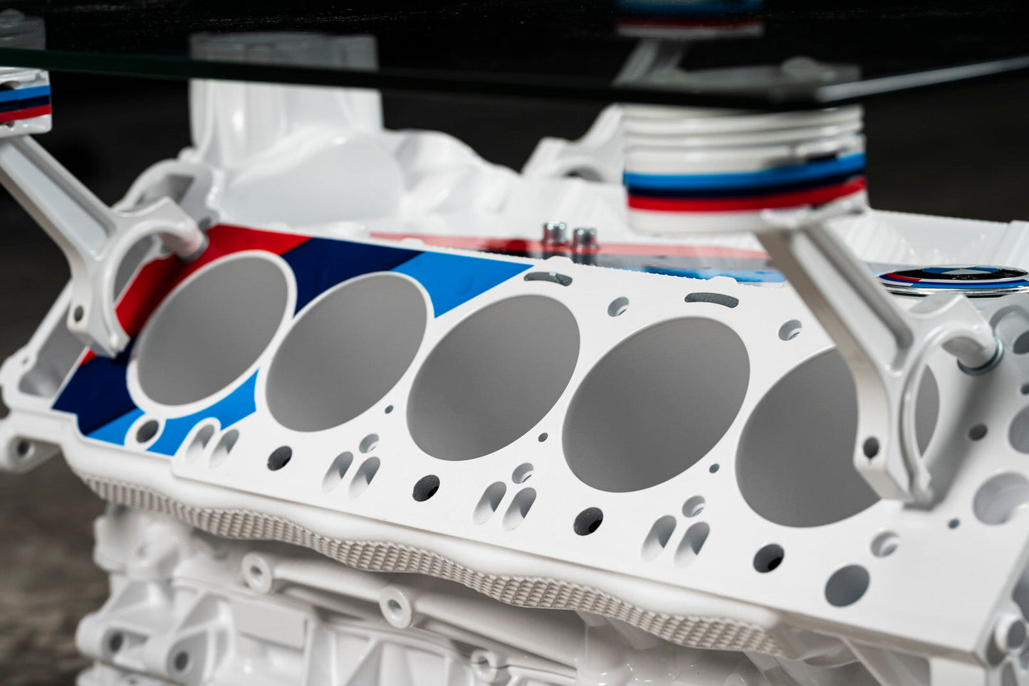 BMW V10 engine block table