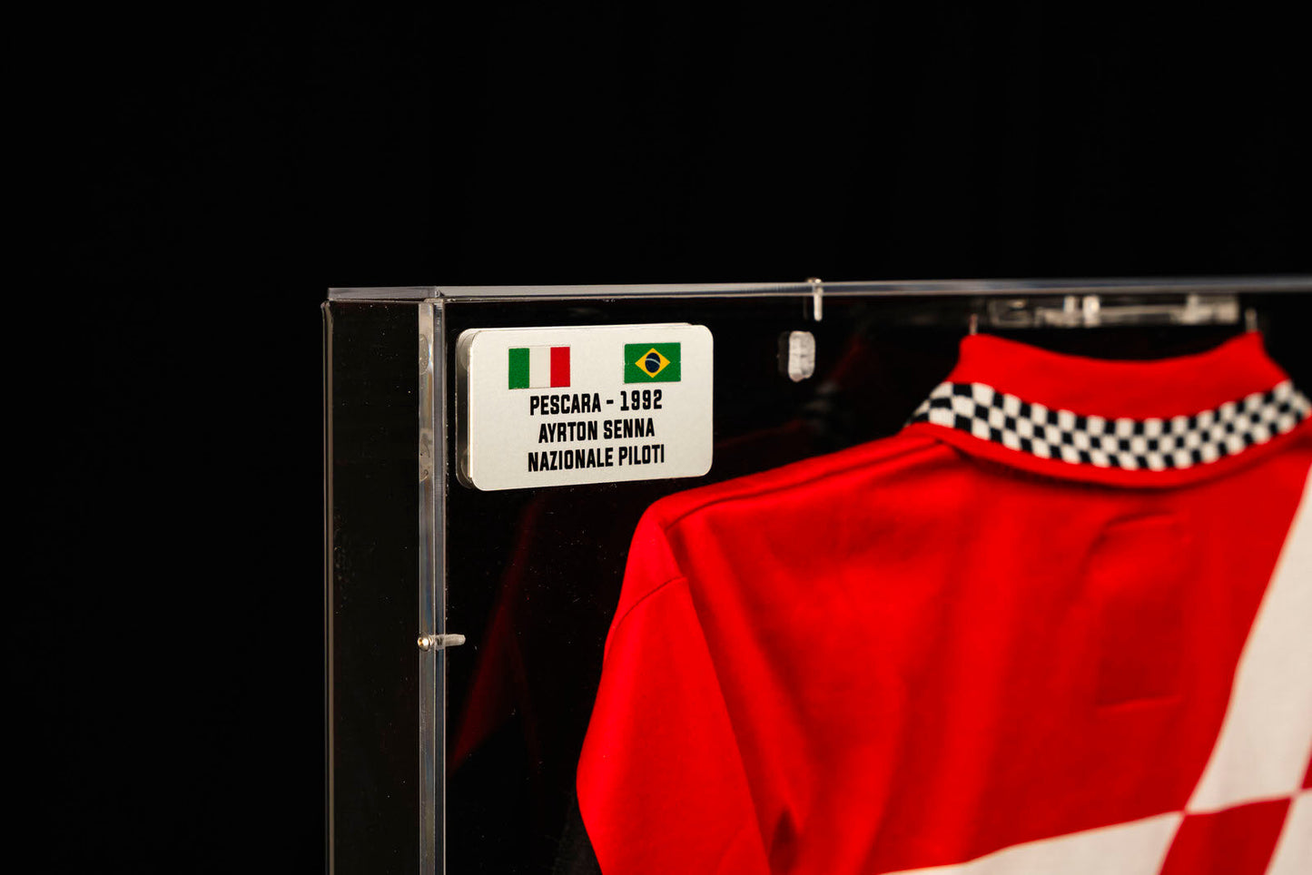 Ayrton Senna Football Shirt