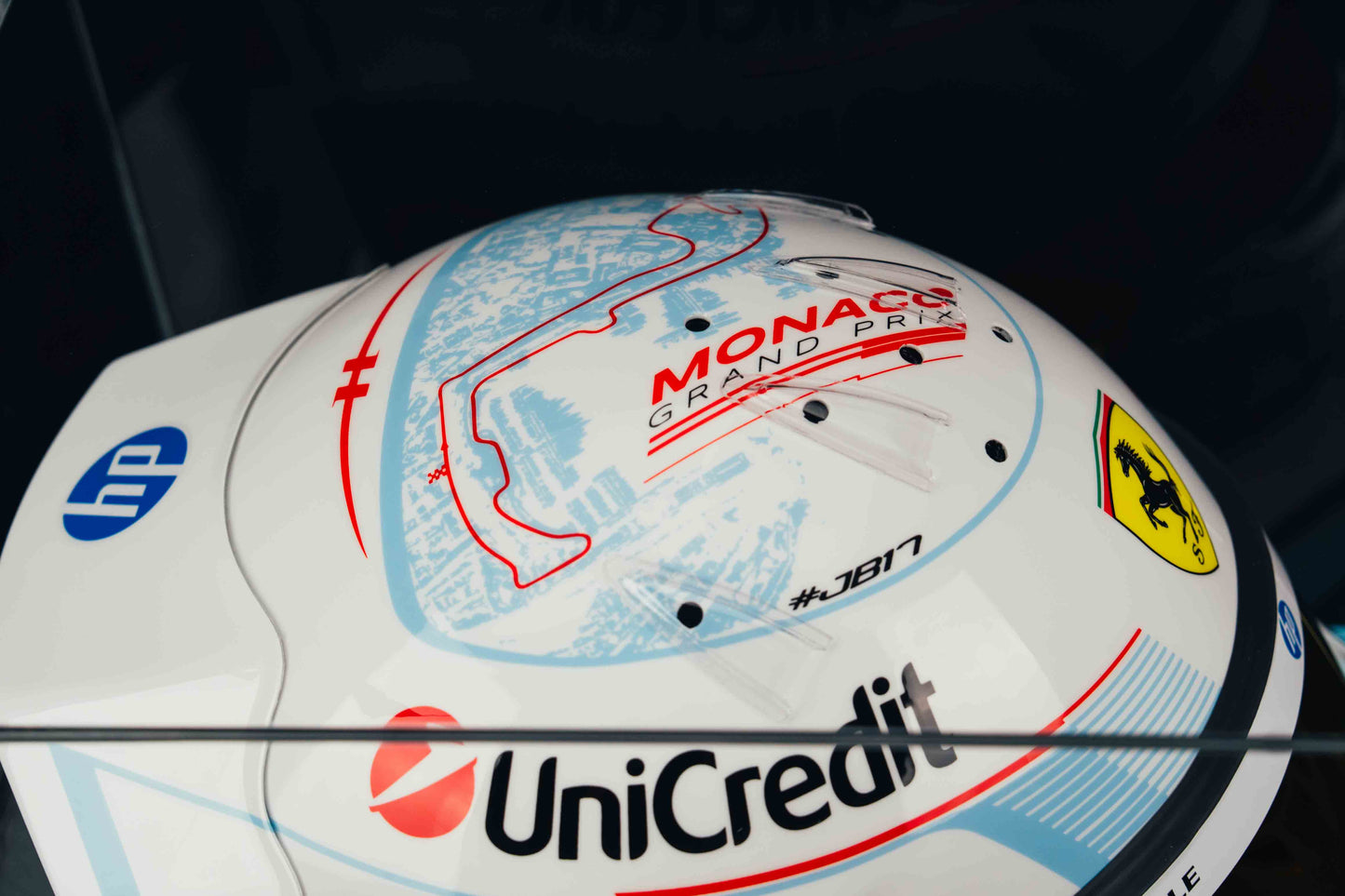 Charles Leclerc Replica Helmet