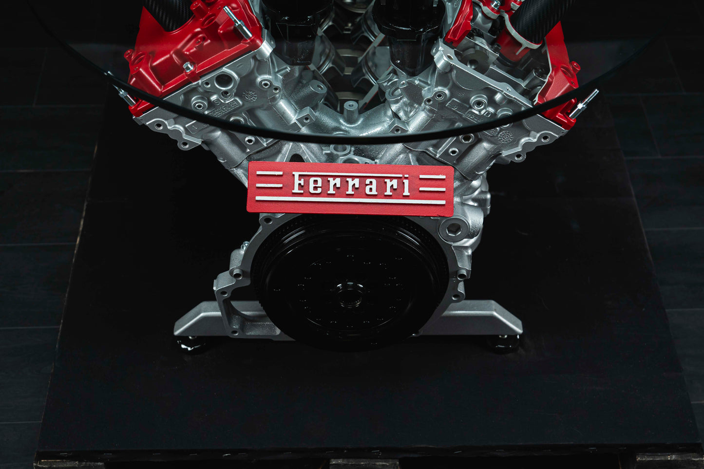 Ferrari 812 Competizione engine table