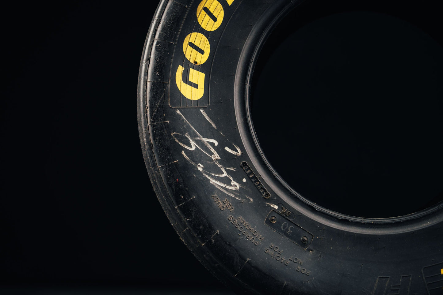 Michael Schumacher Signed Tyre
