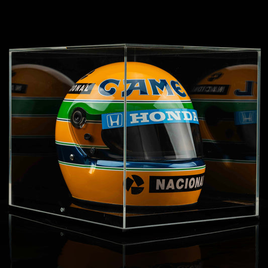 1076 - Ayrton Senna Official 1987 Replica Helmet
