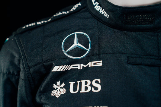 George Russel 2023 Mercedes Suit