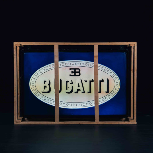1067 - Bugatti Illuminated Sign
