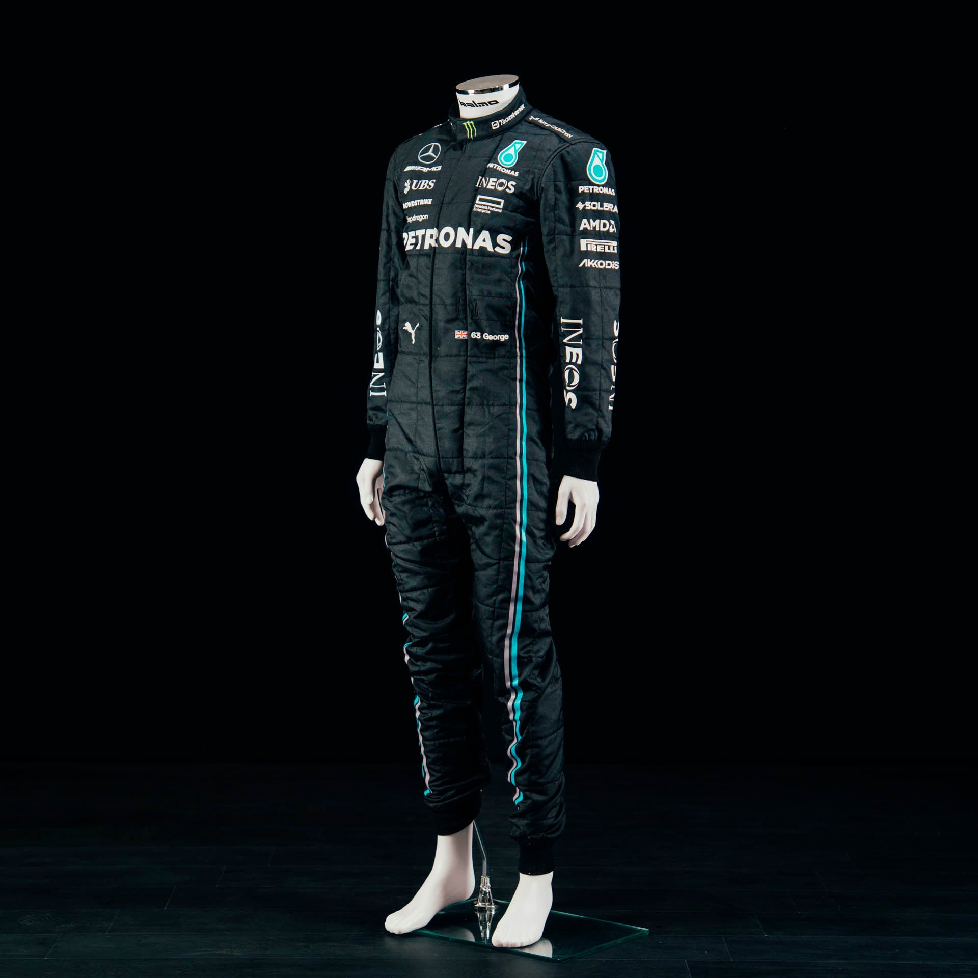1034 - George Russel 2023 Mercedes Suit