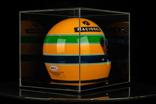 1076 - Ayrton Senna Official 1987 Replica Helmet