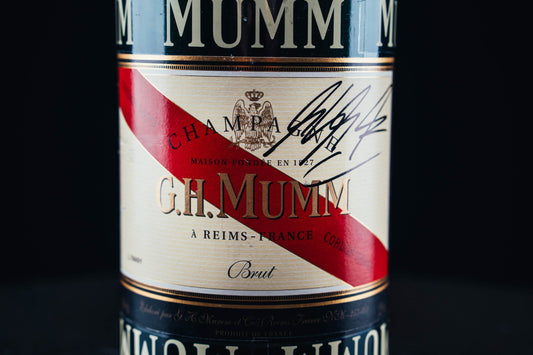 Bottle Signed from Michael Schumacher