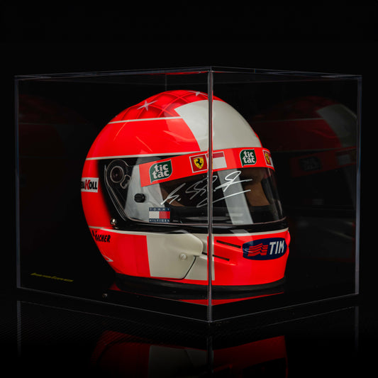 1024W - Michael Schumacher Official Bell replica Helmet 2000 Suzuka Signed