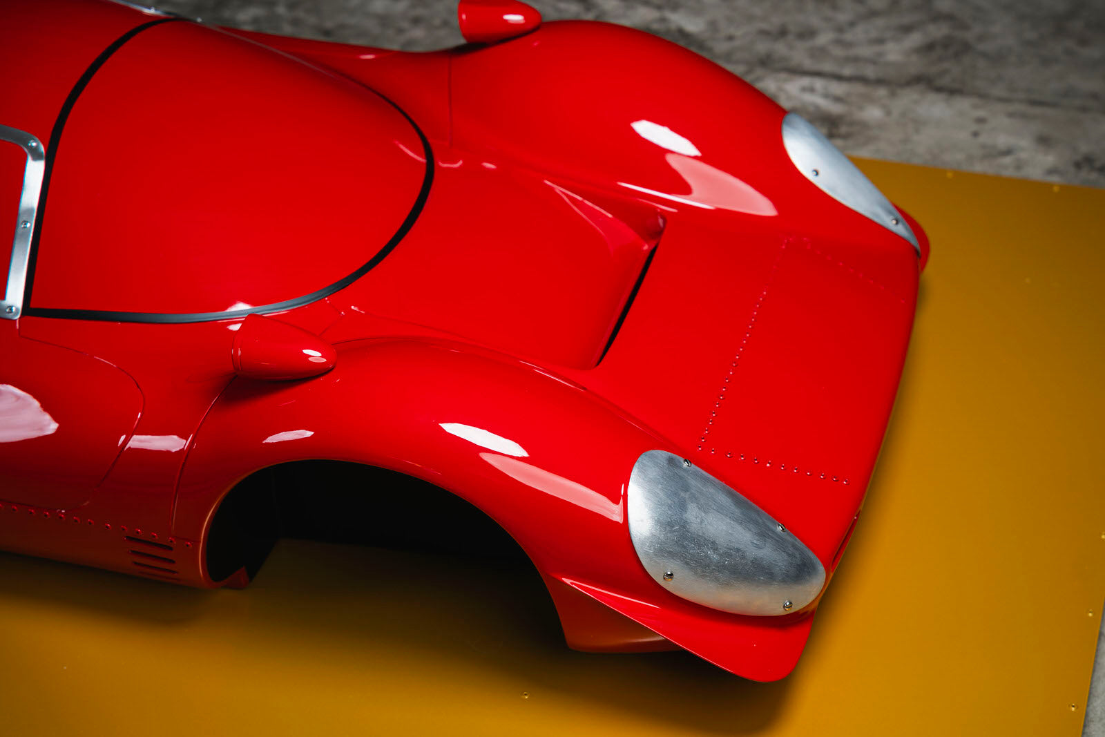 Ferrari P4 fiberglass Art model
