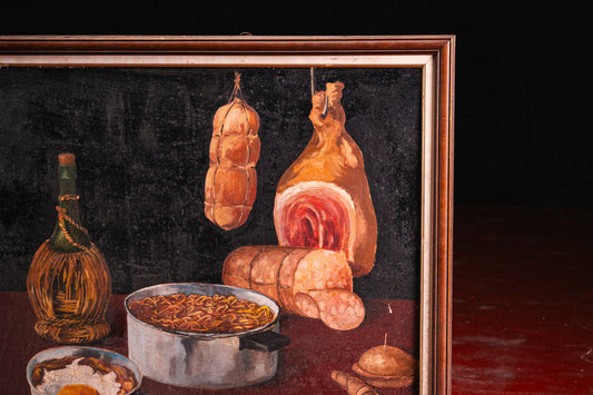 Historic Ferrari painting from Modena