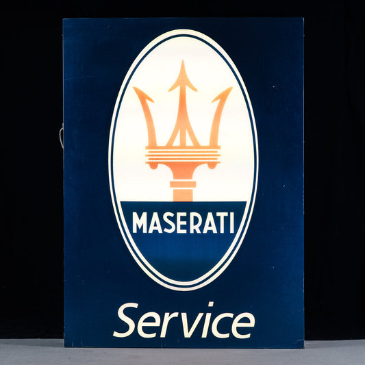 Maserati XXL Illuminated Sign 1980