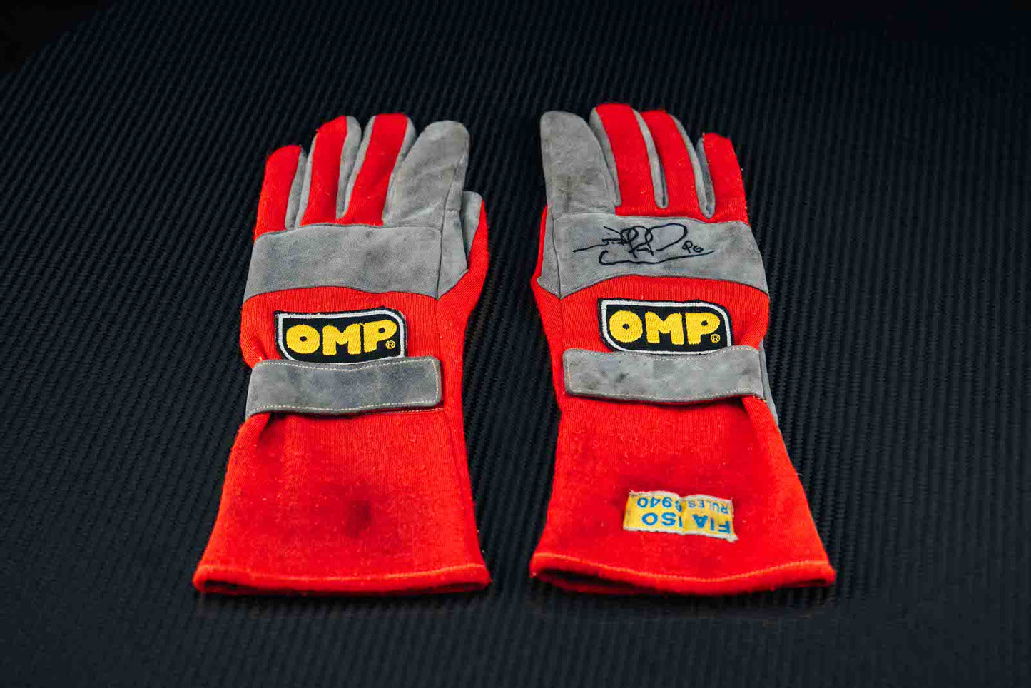 Nigel Mansell 1990 Signed Gloves