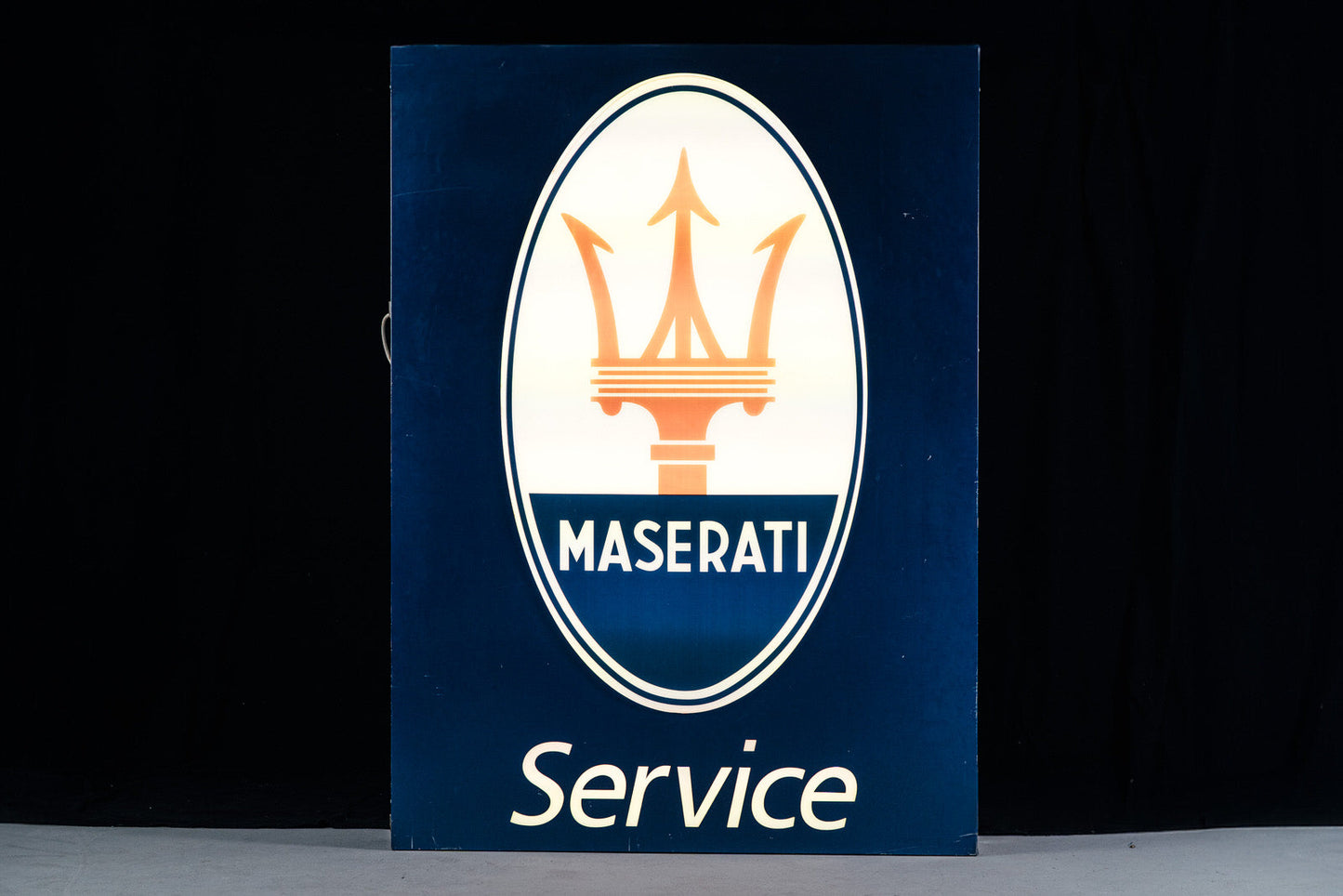Maserati XXL Illuminated Sign 1980