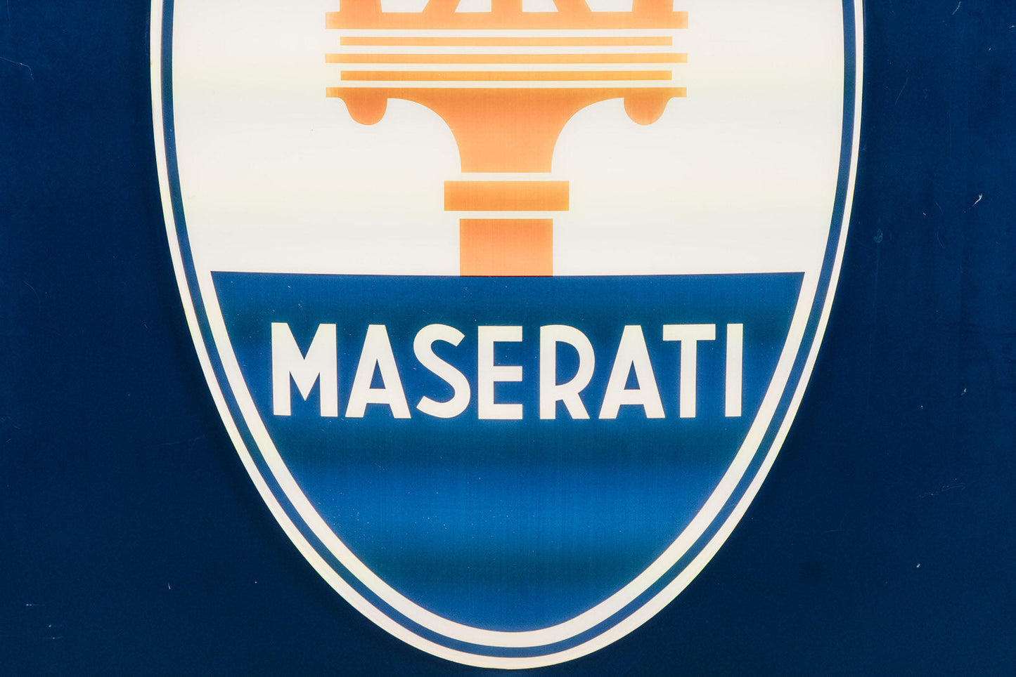 Maserati XXL Illuminated Sign 1980