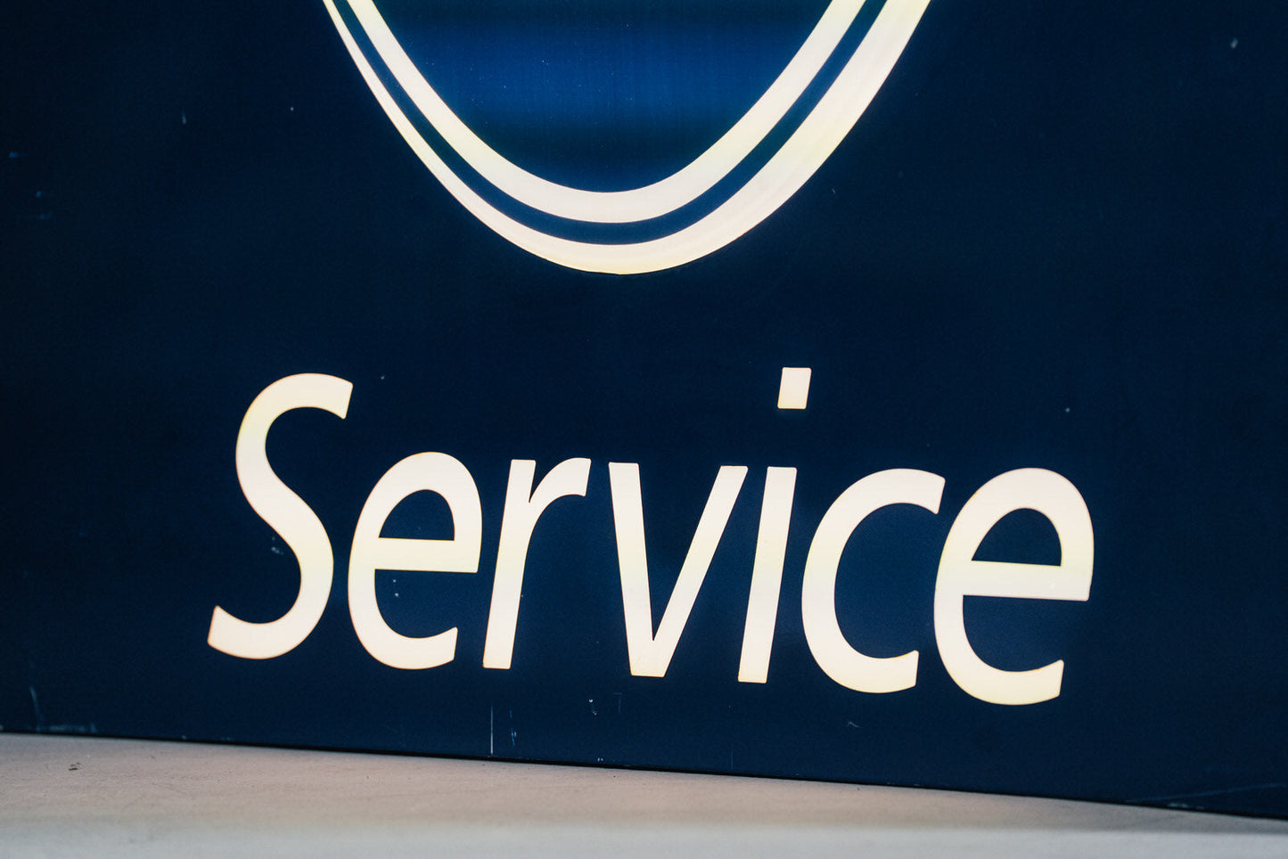 Maserati XXL Illuminated Sign 1980