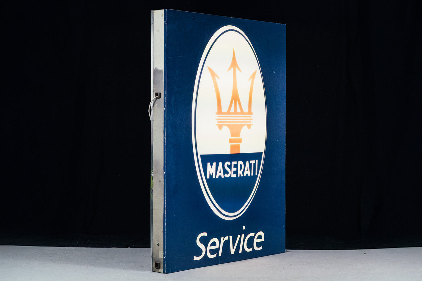 Maserati XXL Illuminated Sign 1980