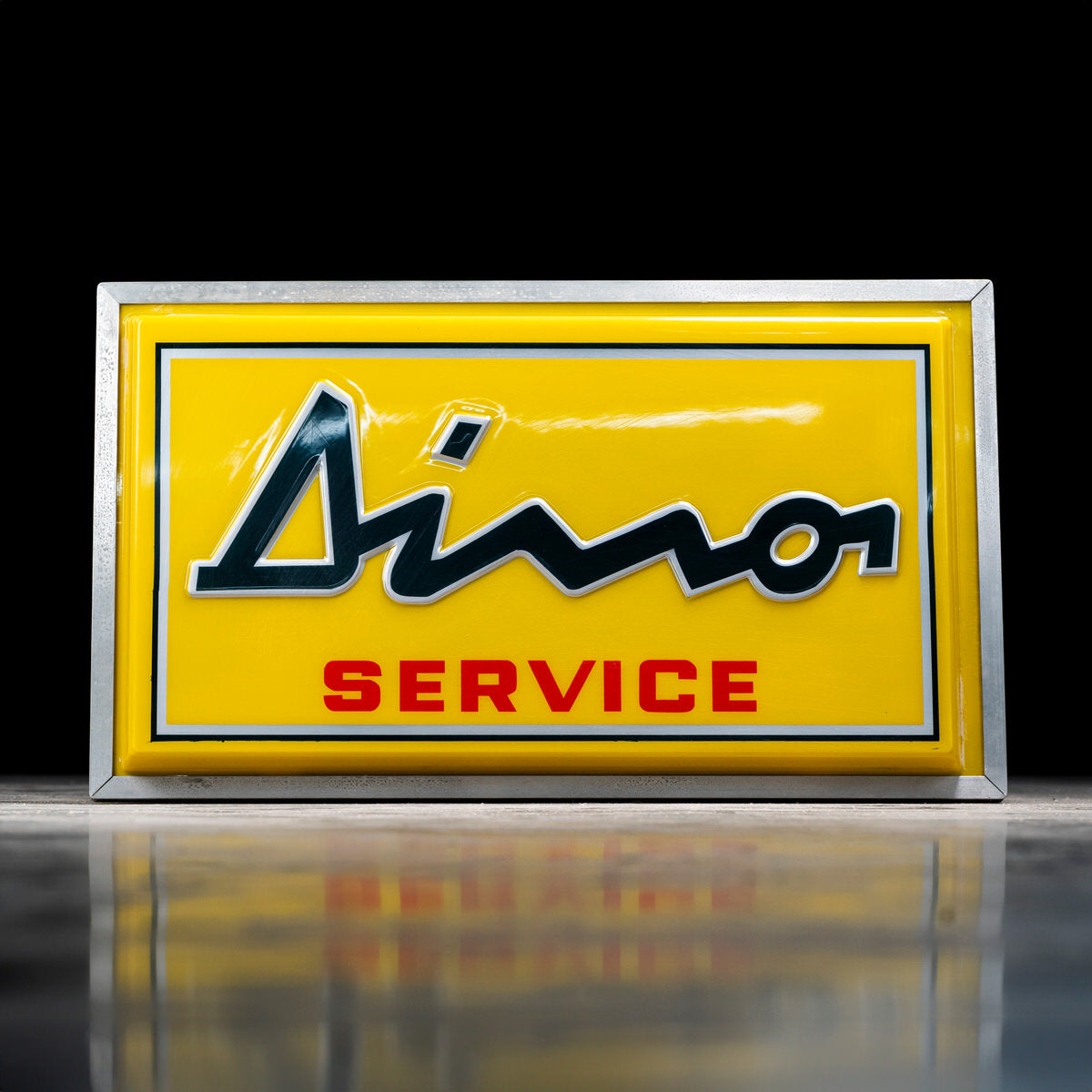 Ferrari Dino sign from the 1970s