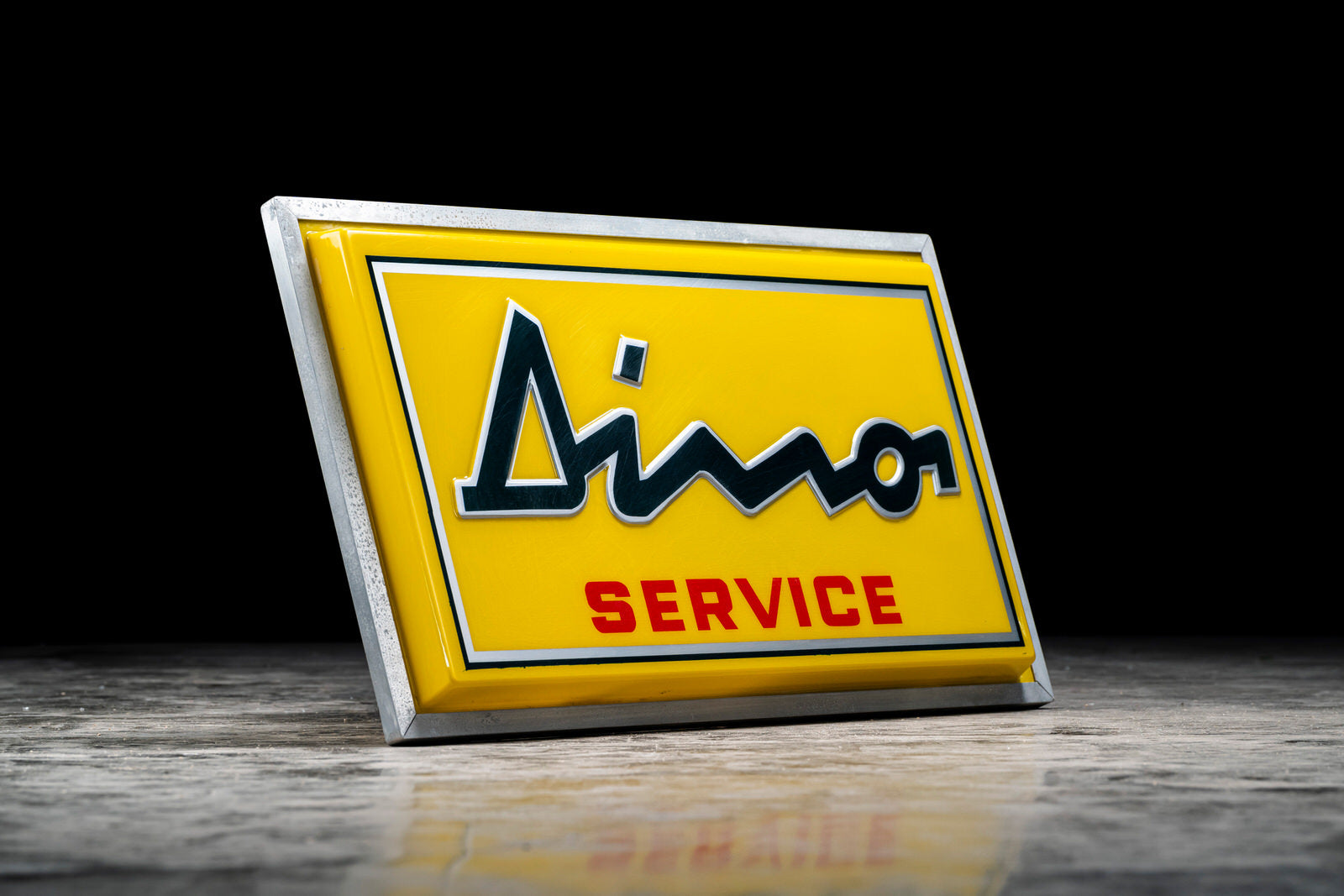 Vintage Ferrari Dino sign