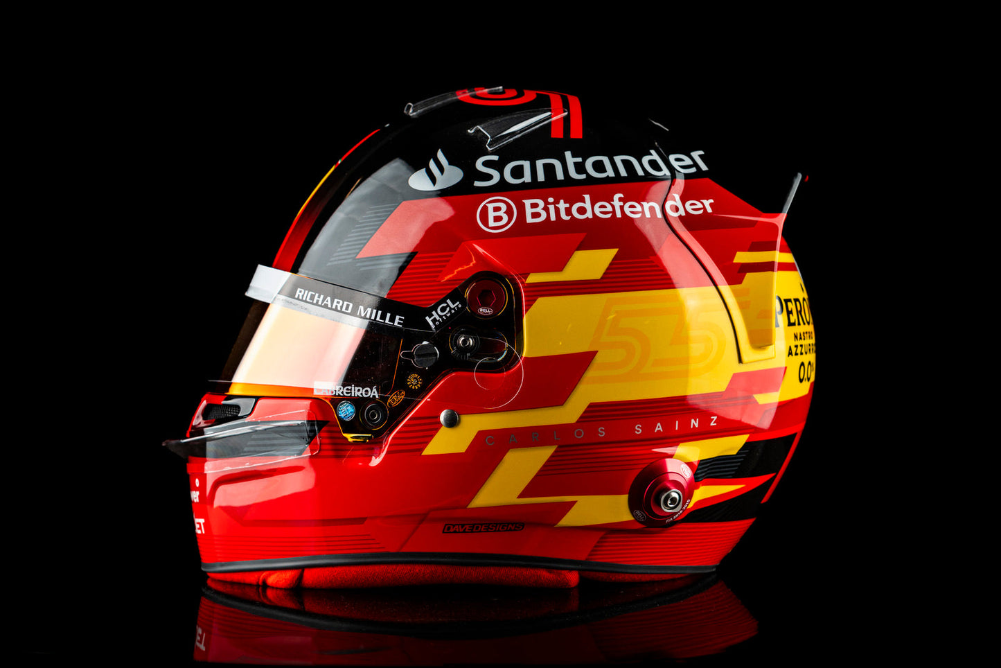 Carlos Sainz 2024 Helmet