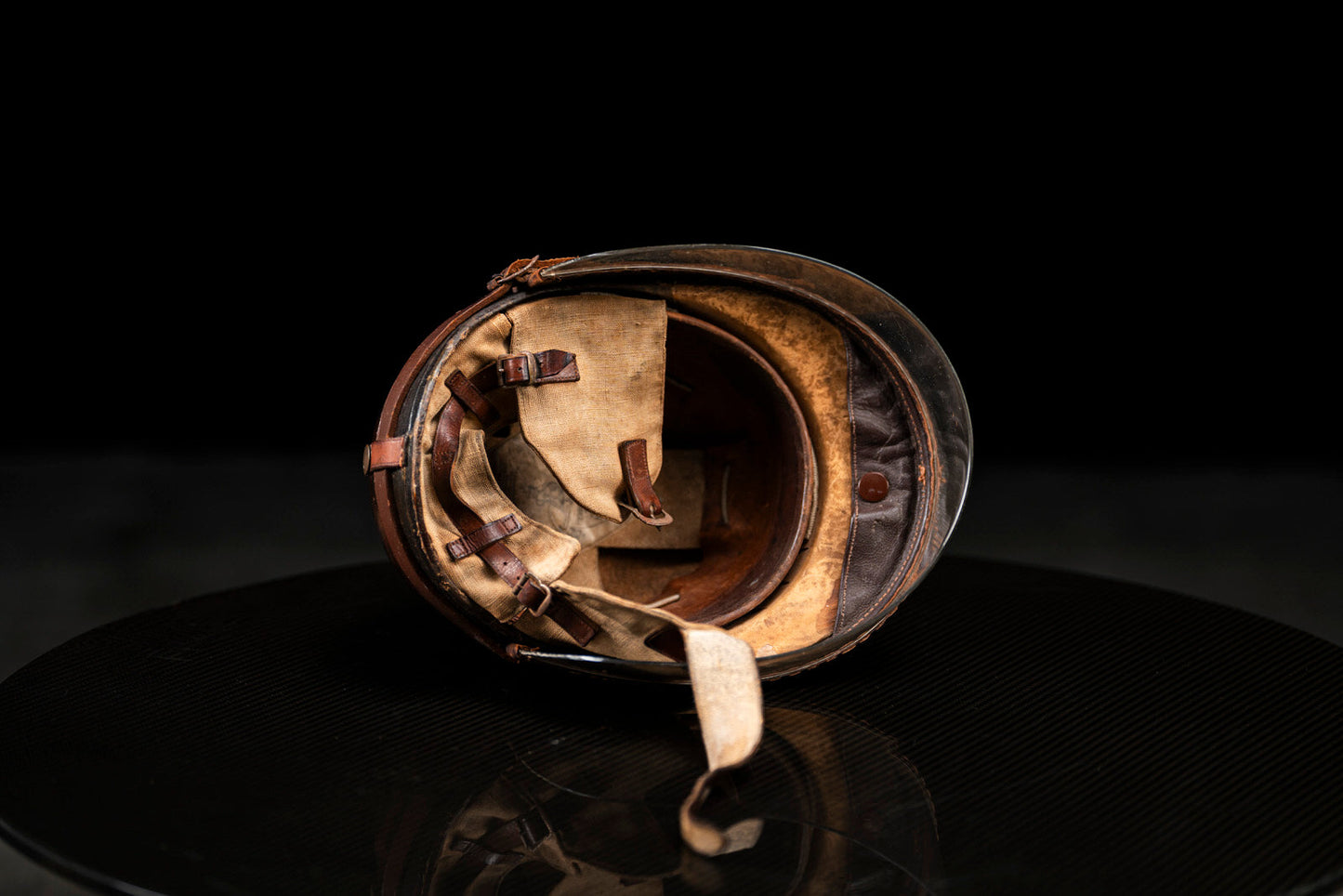 Phil Hill 1958 Race Used Helmet