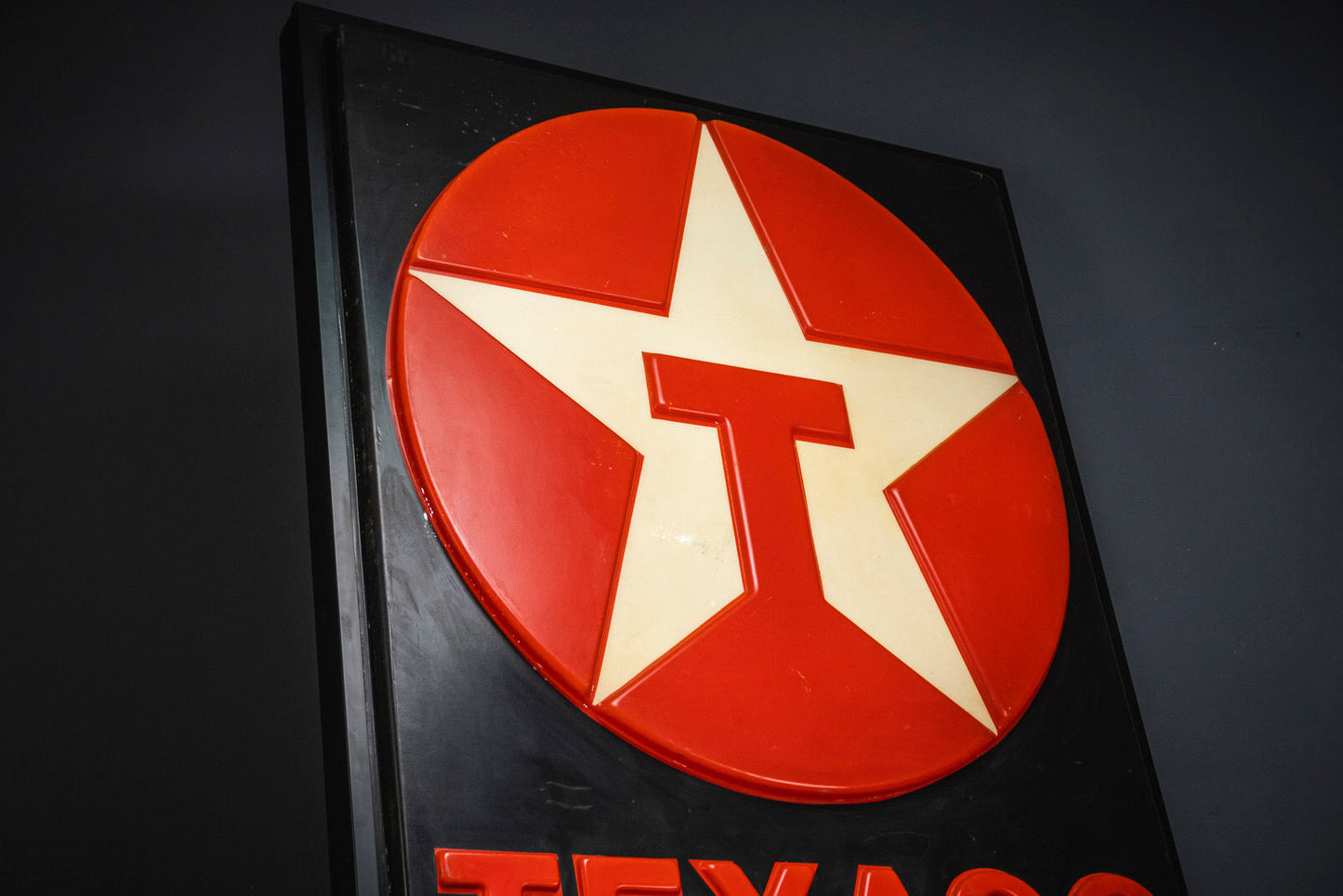 Texaco Illuminated Sign 1970