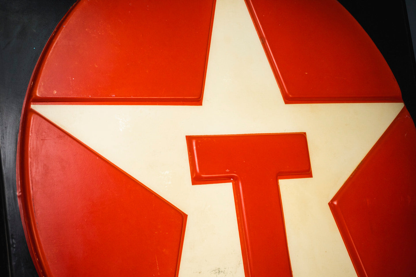 Texaco Illuminated Sign 1970